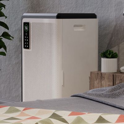 H13 Filter Size Hepa UV Air Purifier Big Room with Humidifier DC Motor