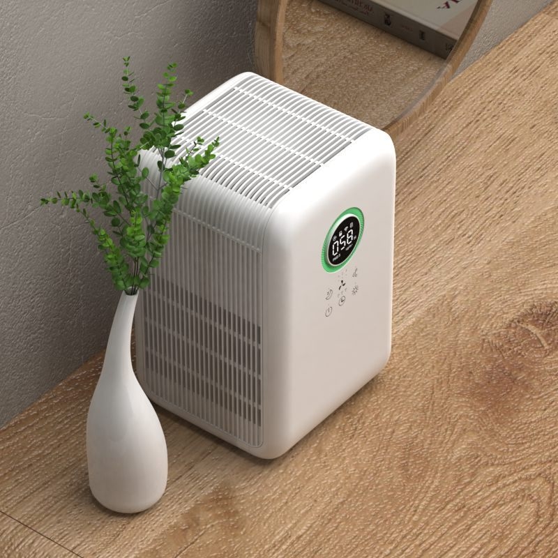 White Hepa UV Air Purifier Ensuring Clean Air With Noise Level Between 20-35DB CADR 58 CFM